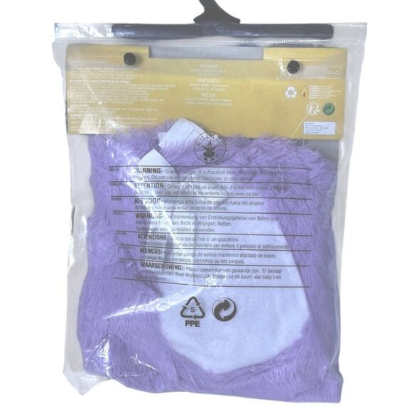 Rubie's Bunny Costume Lavender Purple White Halloween Baby Infant 6-12 months - Picture 3 of 15